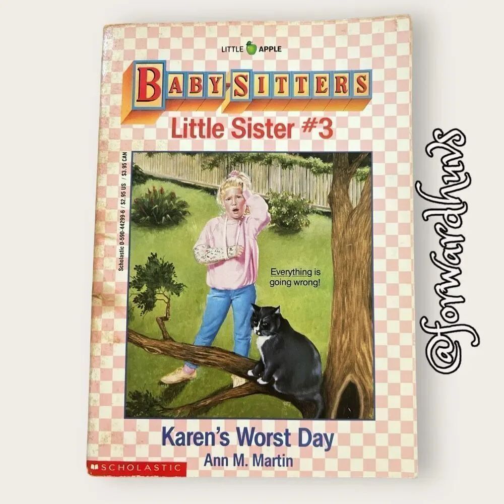 Bundle Sale 3 for $15 | Baby-Sitters Little Sister | Karen’s Worst Day #3